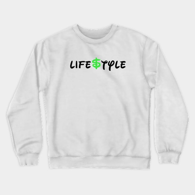 Lifestyle Crewneck Sweatshirt by Recovery Tee